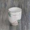 Japanese Tea Water Mug Handy Cup Hand-painted Ceramic Cherry Blossom Cups Creative Rough Ceramic Tea Cups  Coffee Cup