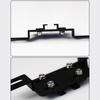 Bicycle Adjustable Width Taillight Mount Holder Cycling Tail Light Rack Mount Aluminum Alloy Mount Bracket for Bike Enthusiasts