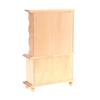 1:12 Dollhouse Miniature Wood Display Cupboard Shelf Cabinet Decoration Painted
