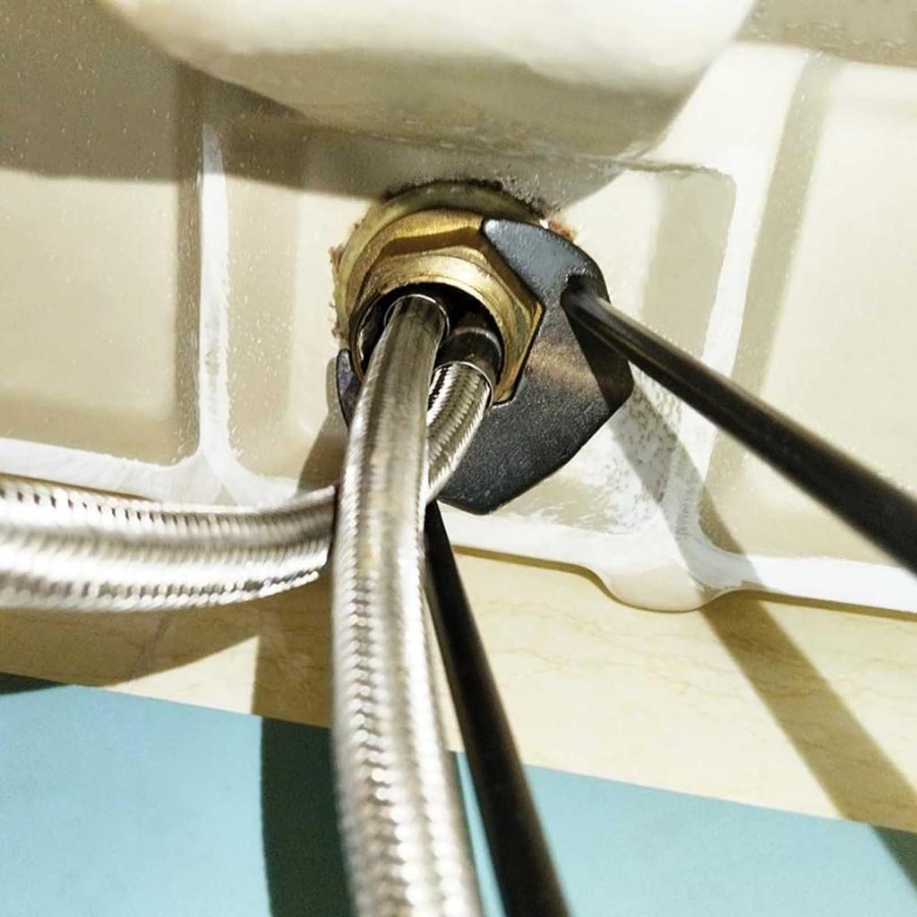 Multifunctional Sink , Basin Faucet , Plumbing Tools For Tight Spaces Kitchen Bathroom Home, Portable Installation Tool For Homeowners