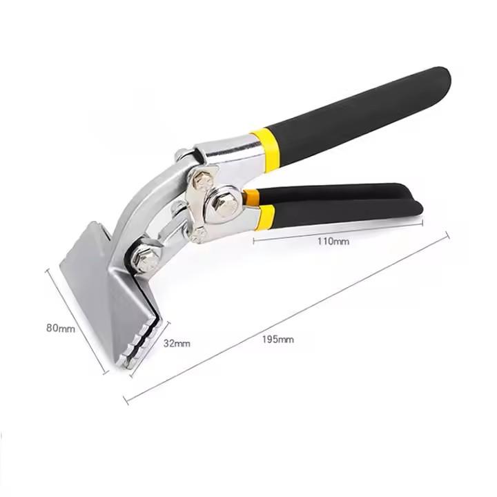 New Multi Functional Electrician Folding Pliers 80mm/150mm Elbow Flat Head Folding Pliers for Welding Clamps