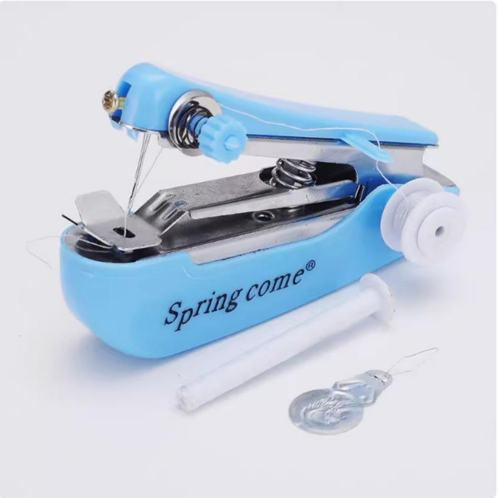 Portable Mini Handheld Sewing Machine Multifunctional Manual Stitch Tool Easy To Use For Quick Repairs And DIY Projects