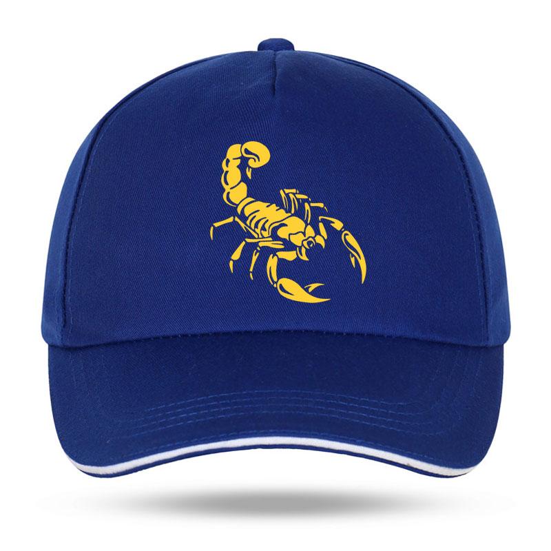 New Unisex Women Fashion Scorpion Baseball Caps for Hip Hop Cotton Trucker Cap Bone Dad Hats