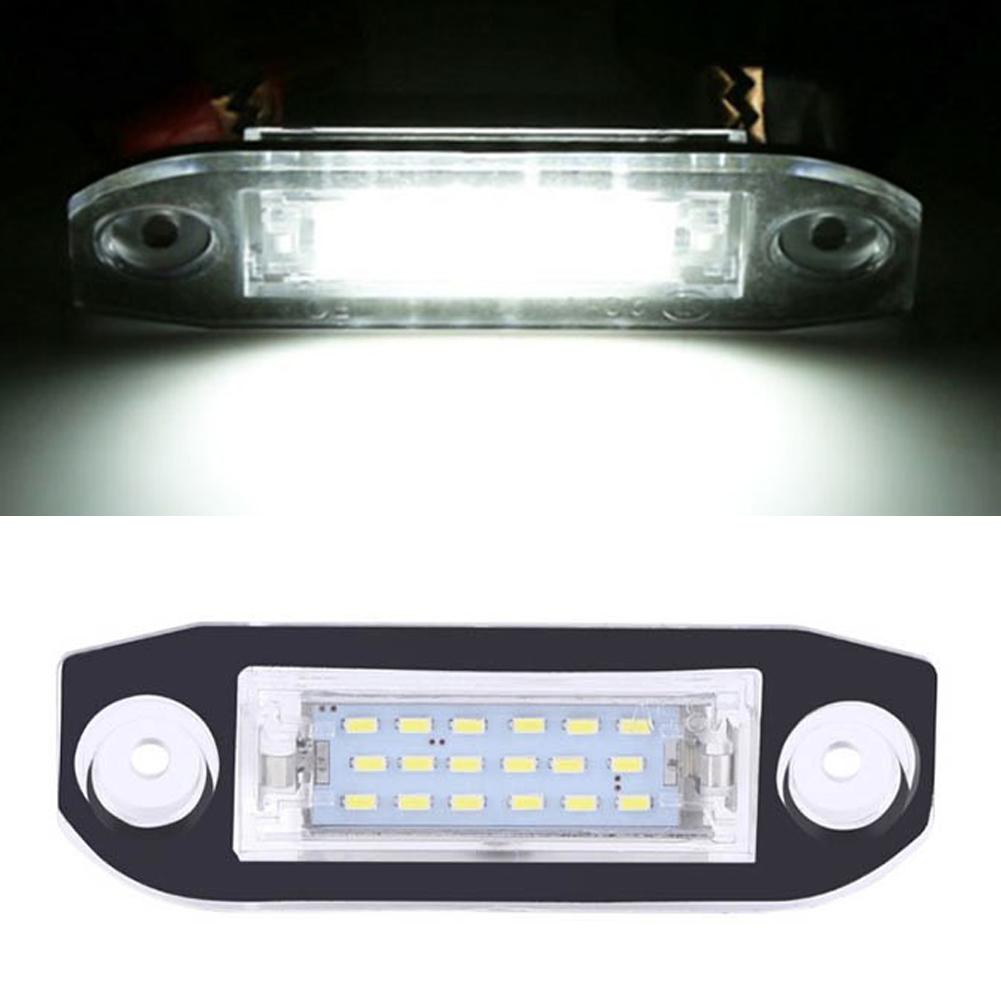 1PC/2Pcs Car LED License Plate Lights Number Plate Lamp Replacement 12V Light For S40 S60 S80 XC60 XC70 XC90 C70 V50 V60 V70