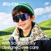 SCVCN Kids Proctive Glasses Sports Sunglasses UV400 Boy Baseball Glasses Cycling Outdoor Eyewear Running Hiking Sunglasses 2026