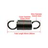 Wire Diameter 4mm/4.5mm Expansion Springs Extension Tension Spring Outer Dia 22mm/25mm/30mm/30.5mm/35mm Length 80mm-280mm