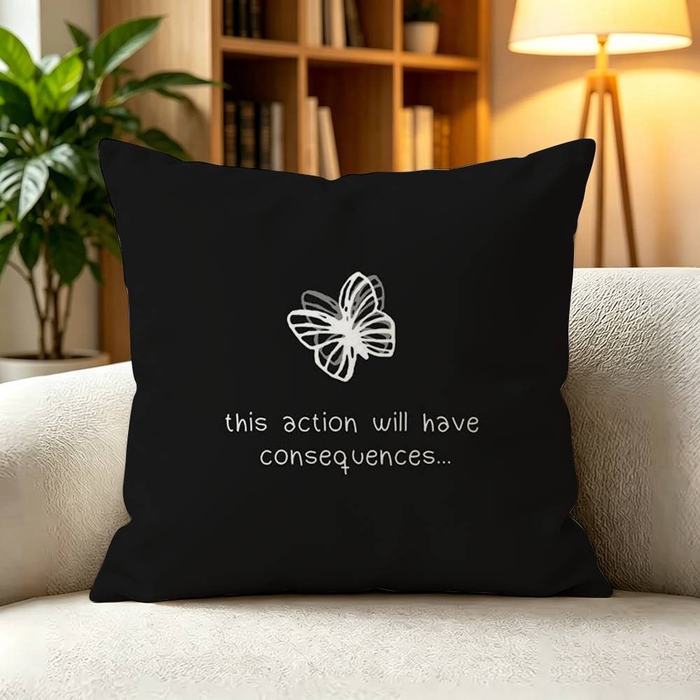 CClassic Game Life is Strange Pillow Case Square DoubleSided Sofa Cushion Cover Bedroom Bedside Pillow