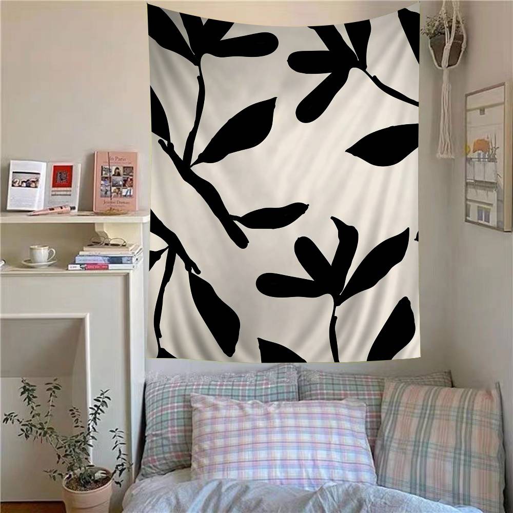 Abstract minimalist female body lines anime tapestry wall decoration home decor girls bedroom decoration