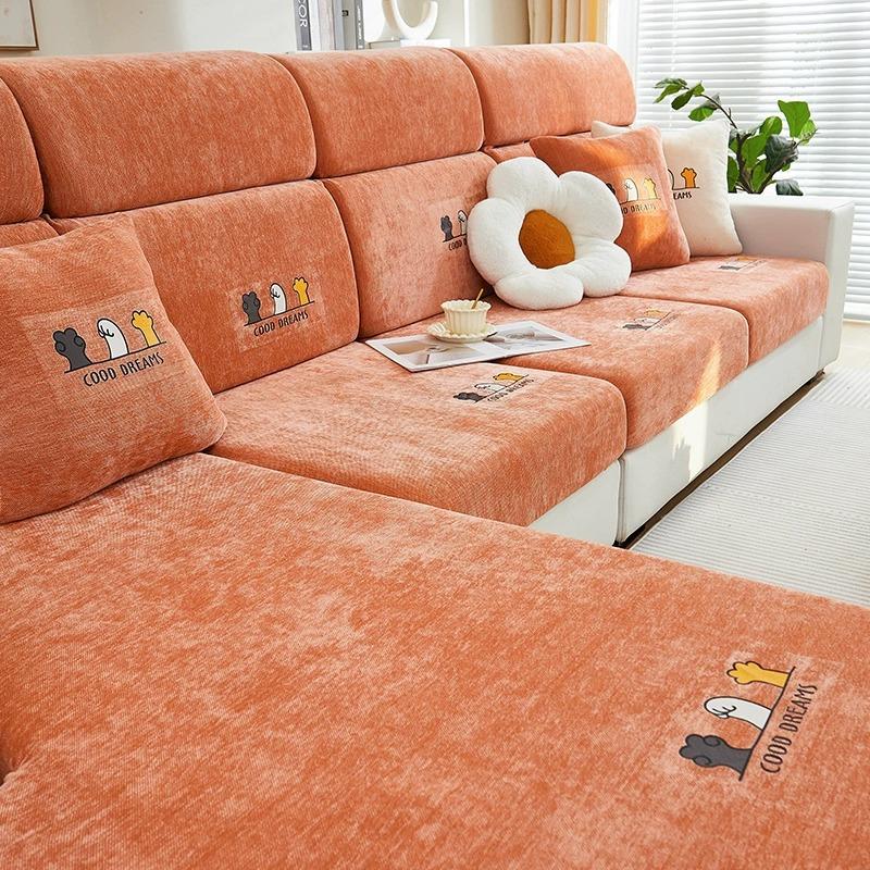 Chenille Sofa Cover All-inclusive Universal Sofa Cushion Four-season All-cover Simple Sofa Cover