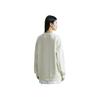 Calvin Klein Moletom Casual Fashion Estampa Espaço Gola Redonda Manga Longa Tops Femininos Verde-Claro J222490-LCE