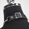 Women'S Fashion Leather Chain Collar Gothic Necklace Daily Accessories Neck Chain Dress Up Accessories