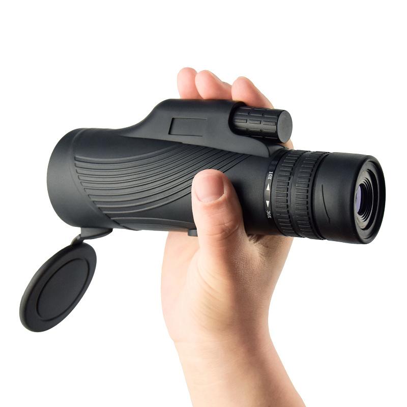 10-30×42 Monocular cu zoom reglabil în sus, cu mărire înaltă, de înaltă definiție, cu nivel de lumină scăzută, cu vedere nocturnă în aer liber