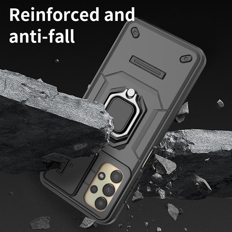 Slide Camera Lens Protector Armor Case For Samsung Galaxy A13 5G Military Grade Bumpers Ring Cover