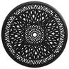 Garden Table Black 90x90x74 cm Cast Aluminum