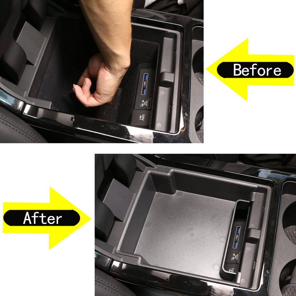 METYOUCAR Car Armrest Console Box for Land Rover Range Rover Evoque L551 Central Console Storage Car Storage ABS Resin (2020), Box, Box, Accessories,