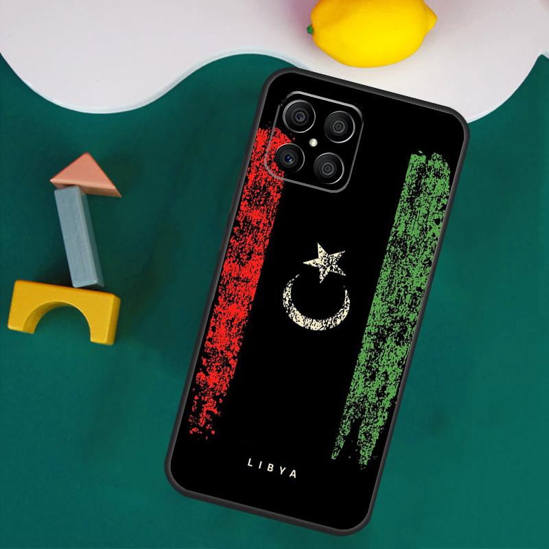Libya Flag Case For Honor 200 Lite 50 70 90 X9a X8a X8 X9 X8b X9c X9b Honor Magic 5 6 Pro 7 Lite Cover
