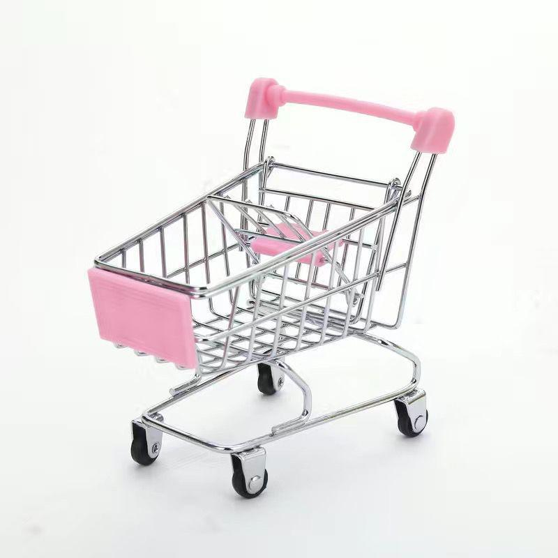 Mini Simulation Shopping Cart Toy for Kids with Free Shipping
