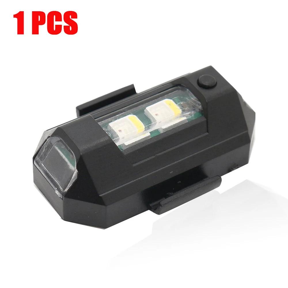 

Motorcycle LED RGB Warning Light For Car Universal FPV RC Drone With Strobe Lights RGB Tail Light Mini Signal Lamp Safety Lights