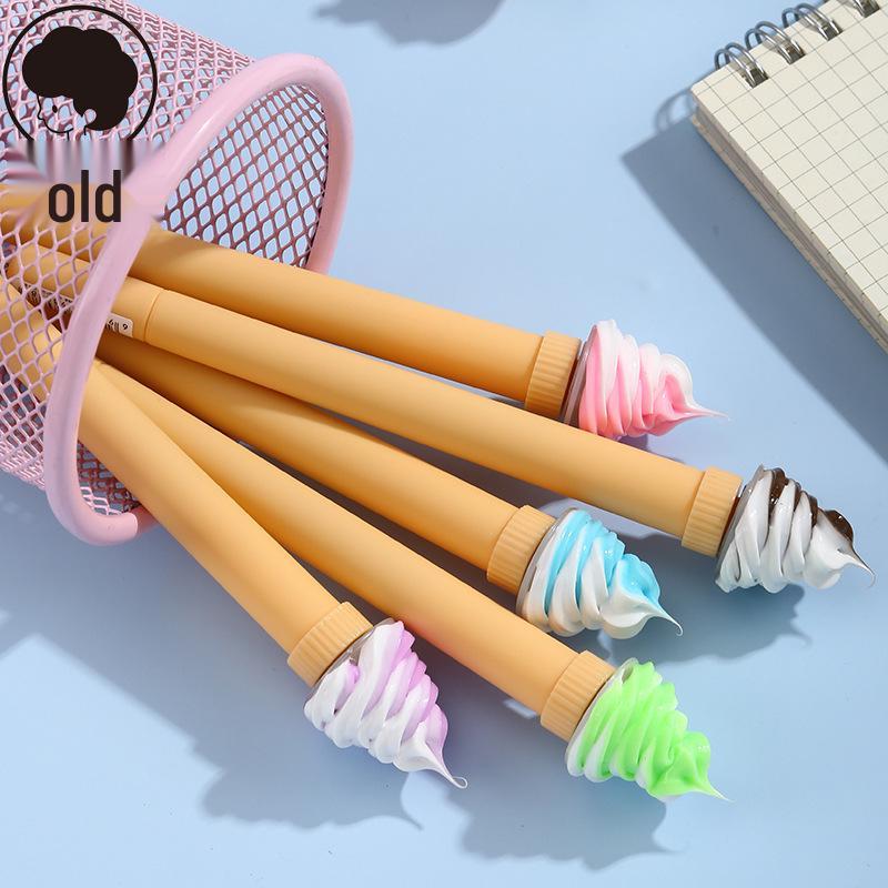 Fan Douka Six-Color Ice Cream Twist Pen for Student Creativity