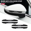 4pcs Car Logo Door Anti-Collision Protective Strip Sticker For Mercedes Benz AMG W212 W204 W211W168 W213 W205 W210 W108 W124