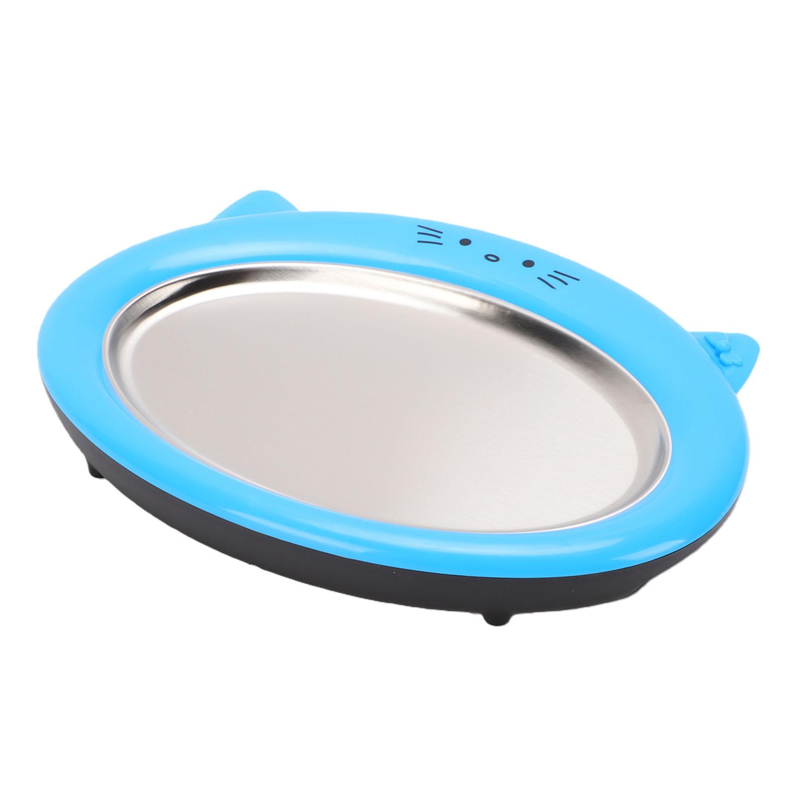 

Rolled Ice Cream Maker 304 Stainless Steel Cartoon Cold Plate Ice Cream Roller Tray with 2 Spatulas for Homemade Yoghurt