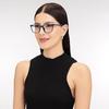 LENSKART BLU | Zero Power Blue Cut Computer Glasses | Gaming Glasses | Anti Glare  | UV Protection Specs | Men & Women | Medium | LB E13526