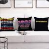 Fashion D-Dsquared2 Logo Cushion Cover Living Room Headboard Bedroom Office Cushion Cushion Sofa Nap Time Pillow Case