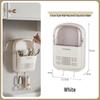 Wall-Mounted Dustproof Kitchen Chopstick Holder with Lid – Multifunctional Storage & Draining Rack