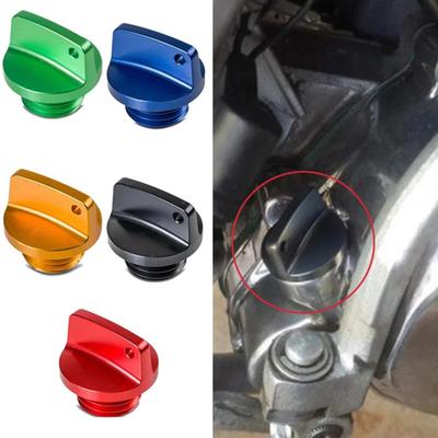 Yousheng Universal Motorcycle Engine Oil Filler Cap with O-ring Leak Resistant Easy To Install Screw Cover Valve Oil Cap