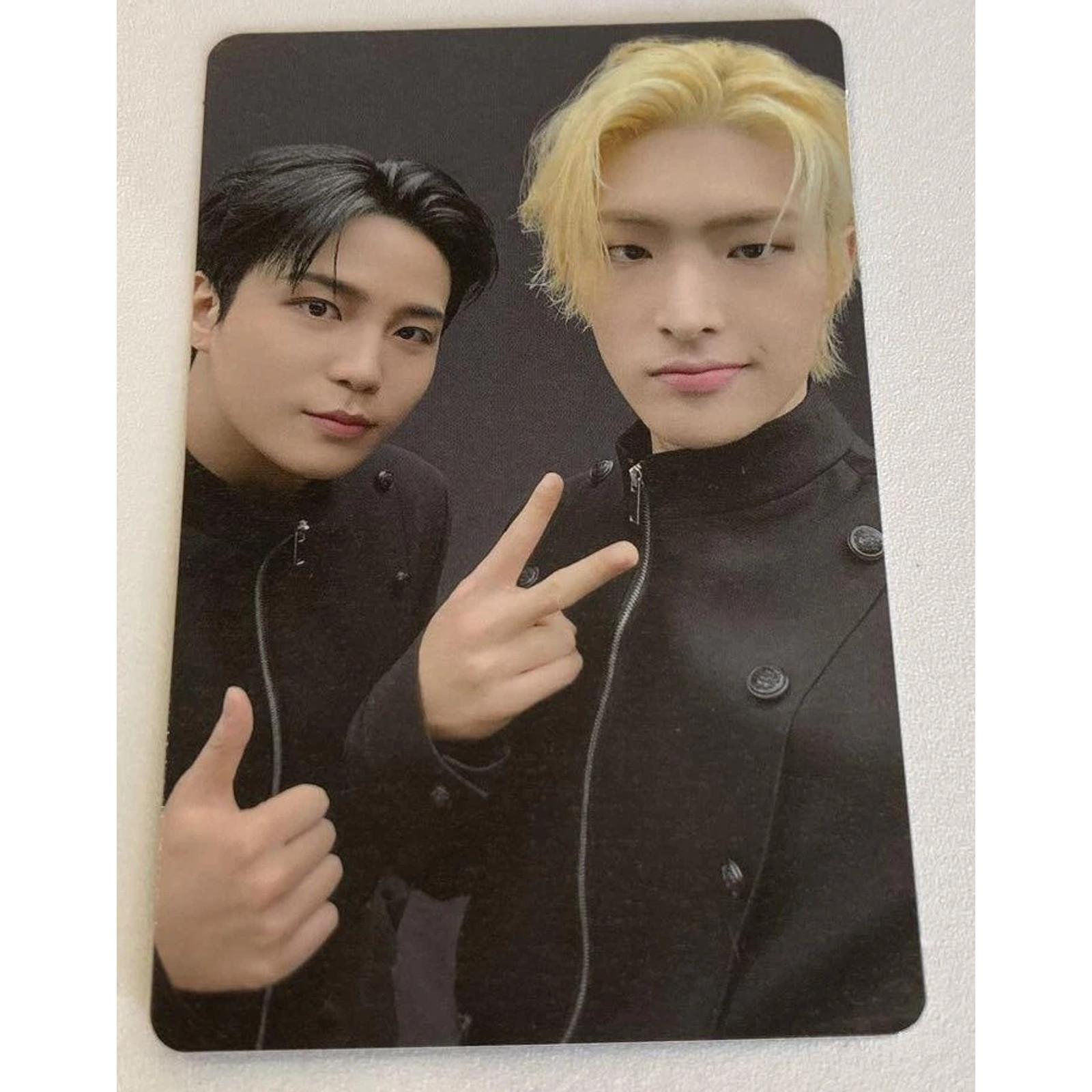 ATEEZ ЯПОНСКИЙ СИНГЛ LIMITLESS ОФИЦИАЛЬНАЯ ФОТОКАРТОЧКА A B СТАНДАРТНАЯ TOWER RECORDS HMV JONGHO/MINGI Standard ver.