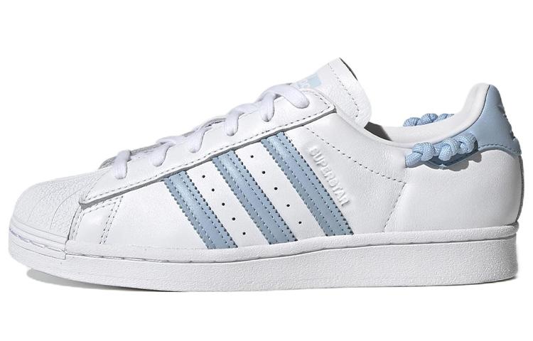 Superstar Wmns Adidas Originals  Knotted Rope - White Clear Sky  Women s GZ3445 40