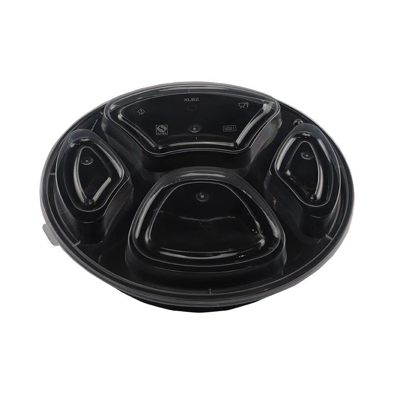 Cexuan 4-Vaks Ronde Wegwerp Lunchbox