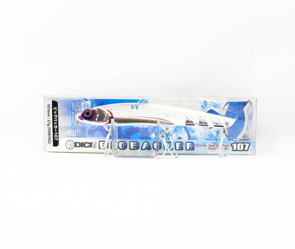Jackall Big Backer 107 Metal Vibe 27 Grams Sinking Lure Glow Stripe (1060)