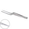 Medical Instruments Surgical Tweezers Ear Forceps Dressing Tissue Forceps Otorhinolaryngology Curved Gun Toothed Ear Forceps