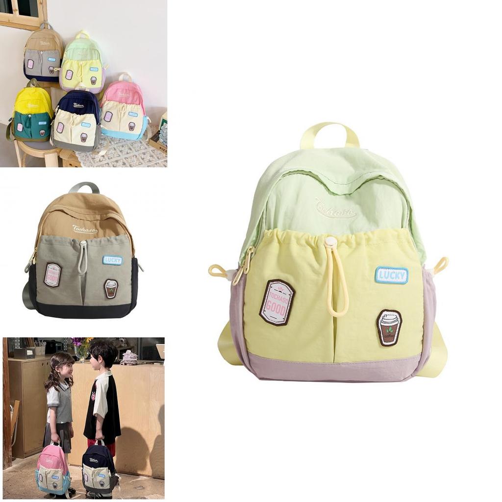 Kids School Backpack For Toddlers With Nylon Material And Curved Shoulder Straps For Preschool And Daycare