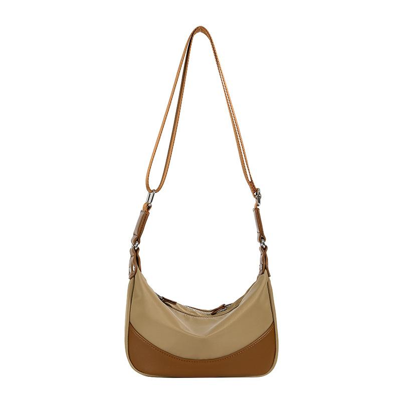 

Женская сумка через плечо из нейлоновой ткани, новая маленькая сумка-саквояж, модная сумка хаки