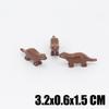 Cute Modeling Small Animals Assembled Building Block Scene Accessories Parts Chicken Husky Fighting Dog Flamingo Ornament