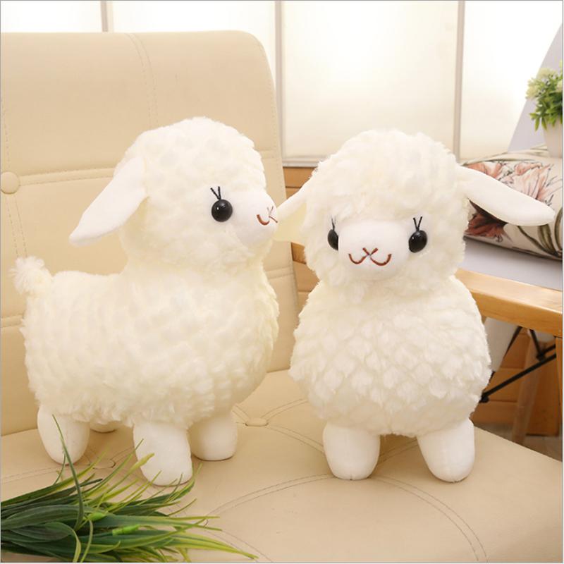 New Cute Little Sheep Plush Toy - Soft Fluffy Alpaca Doll For Kids, Claw Machine Stuff Animal, Birthday Gift For Friends
