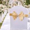 Soft Chair Sashes Band Wedding Chair Ribbon  For Wedding Party Hotel Banquet Event Decoration