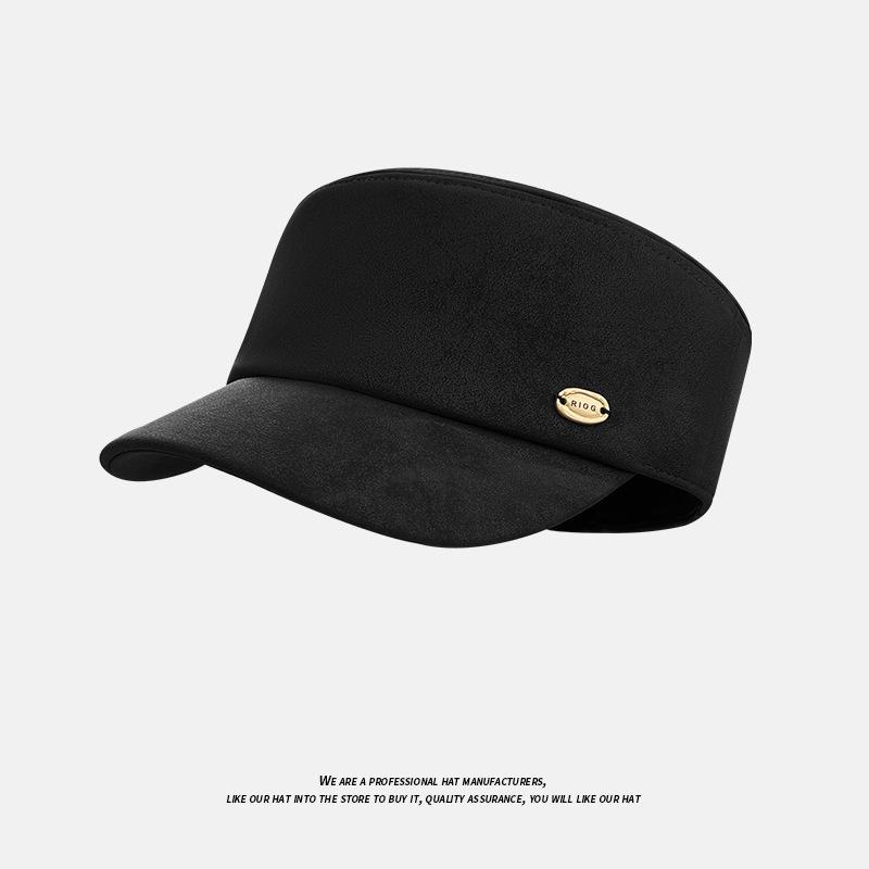 New Japanese Retro Simple Versatile Equestrian Hat Suede Flat Hat for Women Early Autumn Painter Hat Newsboy Hat for Women