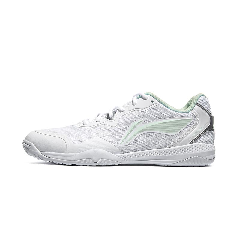 Li-Ning Comfortable Versatile Shock Absorbing Non-Slip Wear-Resistant Breathable Mid-Top Table Tennis Series Unisex Sneakers APTU007