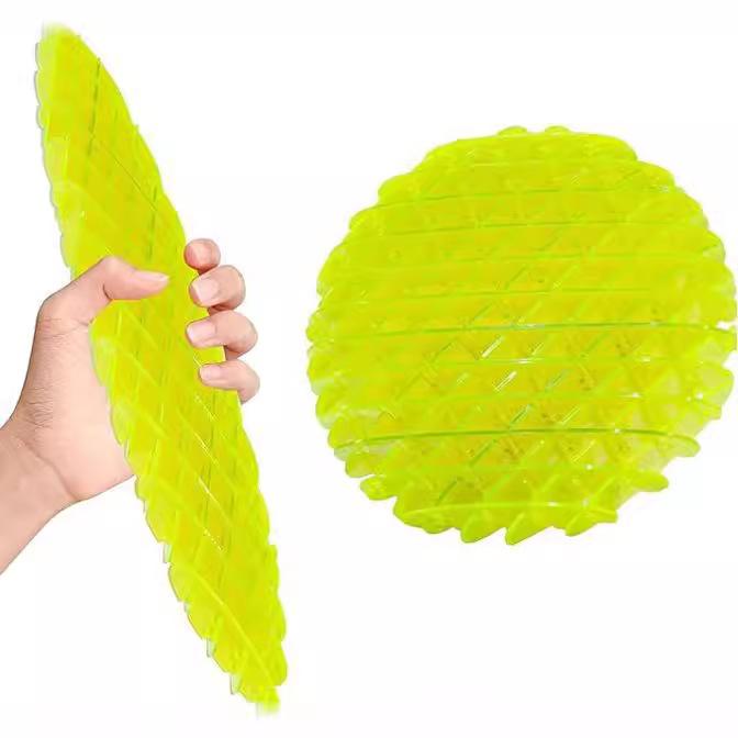 Decompression Net Red Elastic Net Carrot Net Children's Decompression Cure Small Toy Decoration Students Creative Deformation Elastic Net