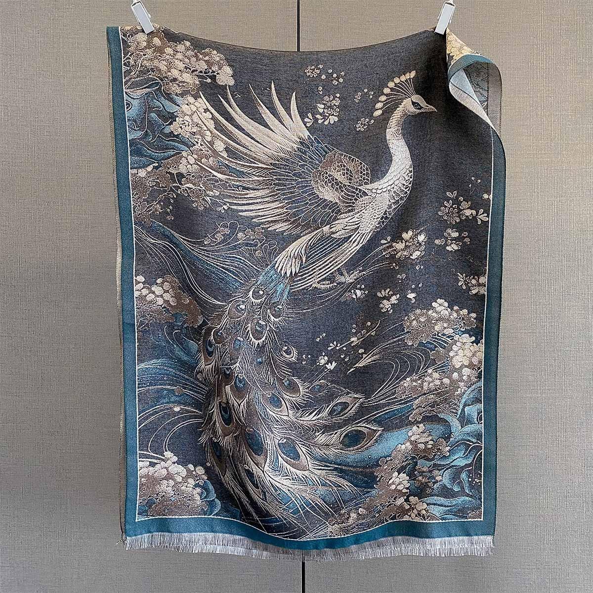 Luxus Qualität Dicker Warmer Schal Wickel Herbst Winter Dickes Warmes Kaschmir Tuch Stolen Pashmina Bufanda Poncho Echarpe Pashmina 185x70cm black