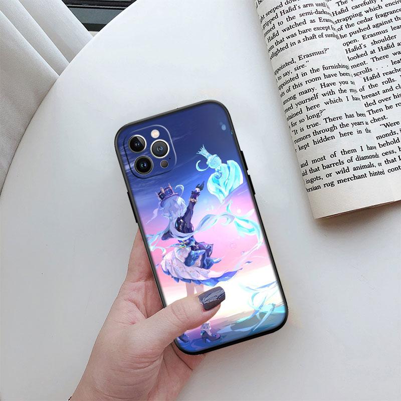 Genshin Impact Furina Phone Case for Motorola Moto Edge 60 60s 70 G86 G56 G54 E14 G04S G45 G54 G64 Pro Power Neo Fusion