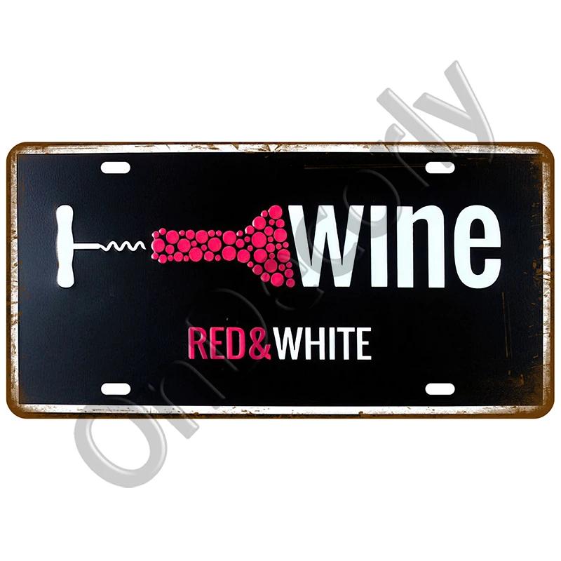 Tin Sign Plate Home Decor Vintage Metal Sign Funny Poster Tinplate Coffee For Bar Pub Club Man Cave Wall Decoration Wine Beer