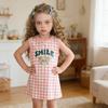 European & American Children's Sleeveless T-shirt Dresses 2026: New Casual Baby Pajama Dresses