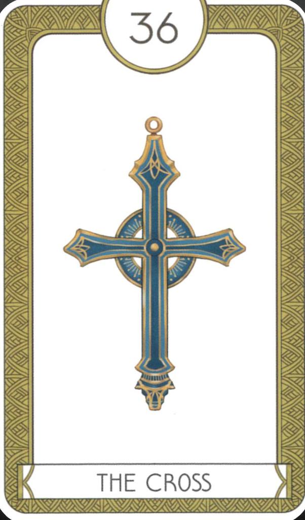 Lenormand Cards by Shigen Yorai 38 Includes Pouch (Classical) Cards, [Authentic]