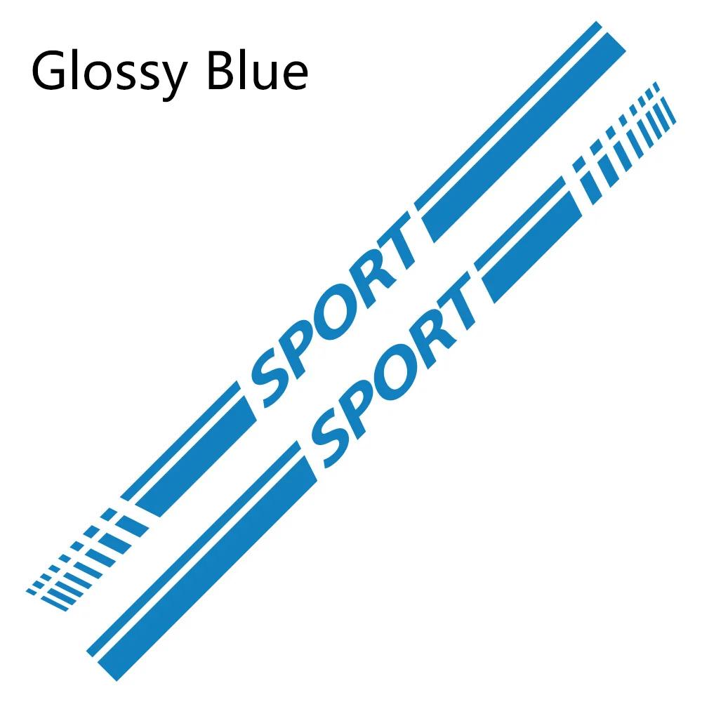 2 stk Bil Side Dør Skørt Klistermærke Sport Striber Vinyl Folie Karosseri Dekoration Decal Gør-Det-Selv Styling Auto Tilbehør Til Volkswagen Vw Beetle