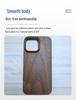 Hülle aus Holz für iPhone 14 Pro Max - Schutzhülle aus Massivholz, Hartschalen-Apple-Hülle