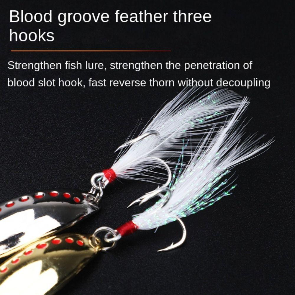 Leech Sequins Fishing Lure Metal Lure Artistic Bait Spoon Lure Leech Bait Vib Lure Leech Lure